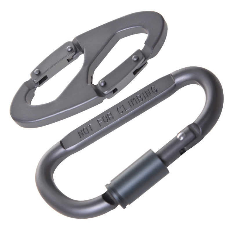 5 Backpacks D-type Hanging Buckle Hanger Outdoor Multifunctional Climbing Button Carabiner