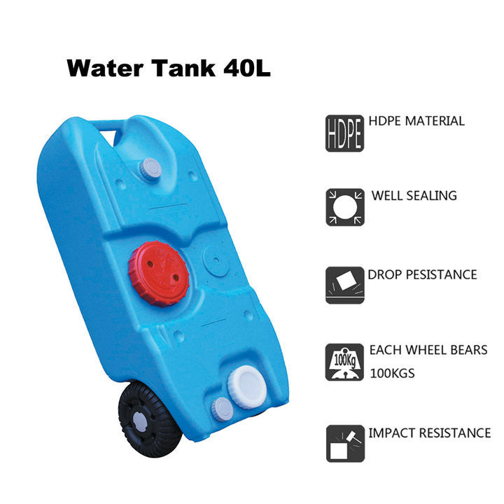 Camping Outdoor Barbecue Camping RV Modified Large-capacity Water Tank