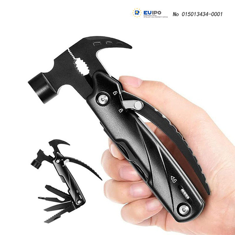 Mini Multifunctional Claw Hammer Home Camping Car Emergency Tool