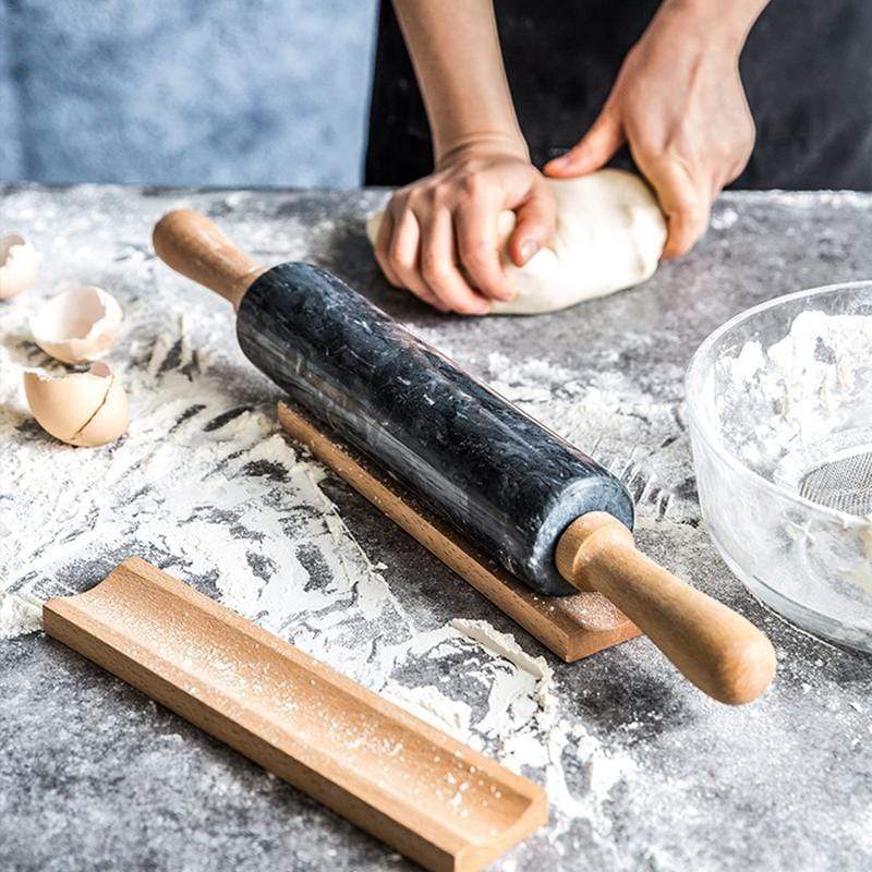 Rouleau à pâtisserie en marbre